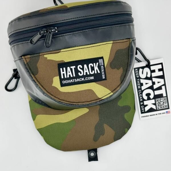 Hat Sack Green Camo Hybrid