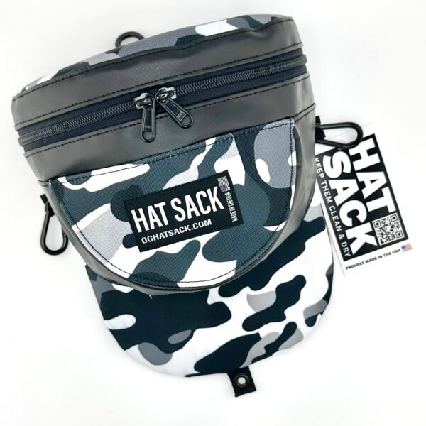 Hat Sack White Snow Camo Hybrid
